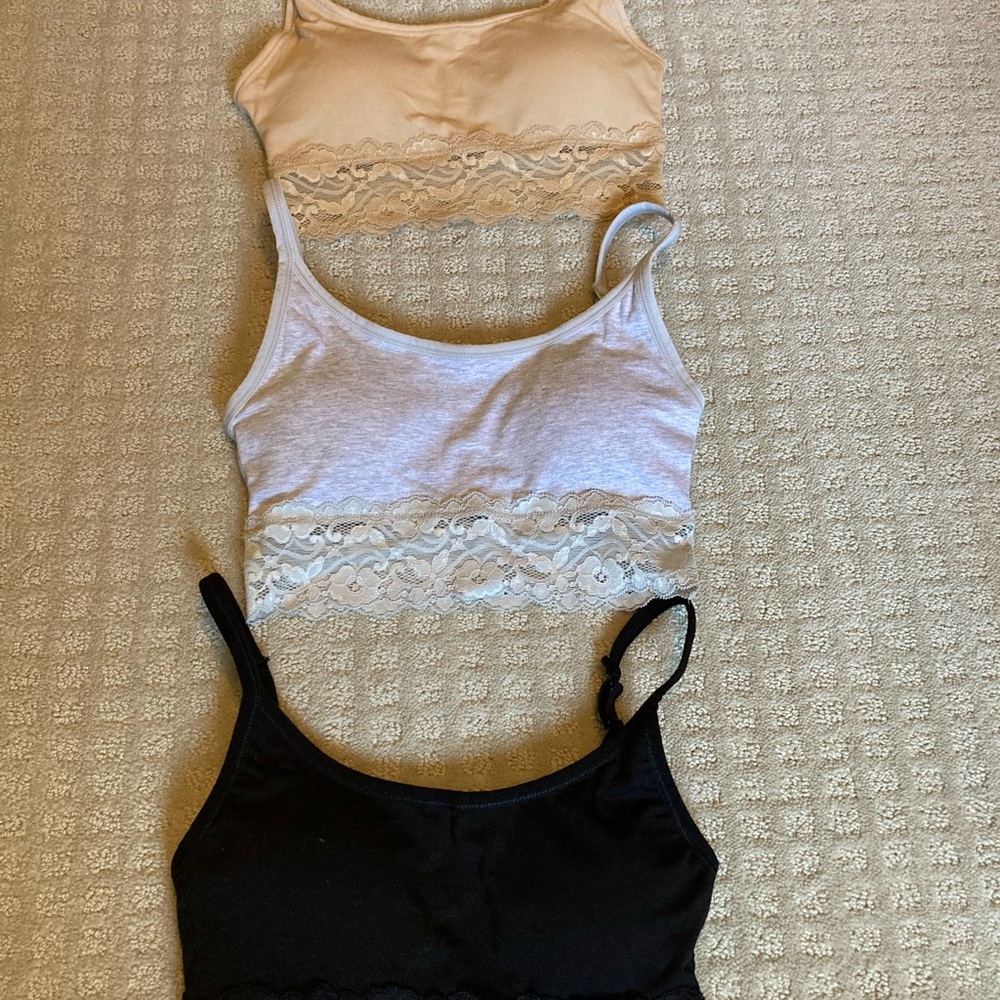 Pact lace padded bralette